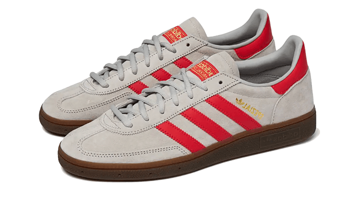 Adidas Handball Spezial Grey Two Hi-Res Red - EF5747