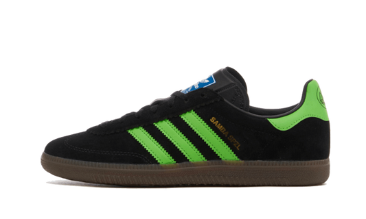 Adidas Samba Deco SPZL Core Black Lucid Lime - IF5738