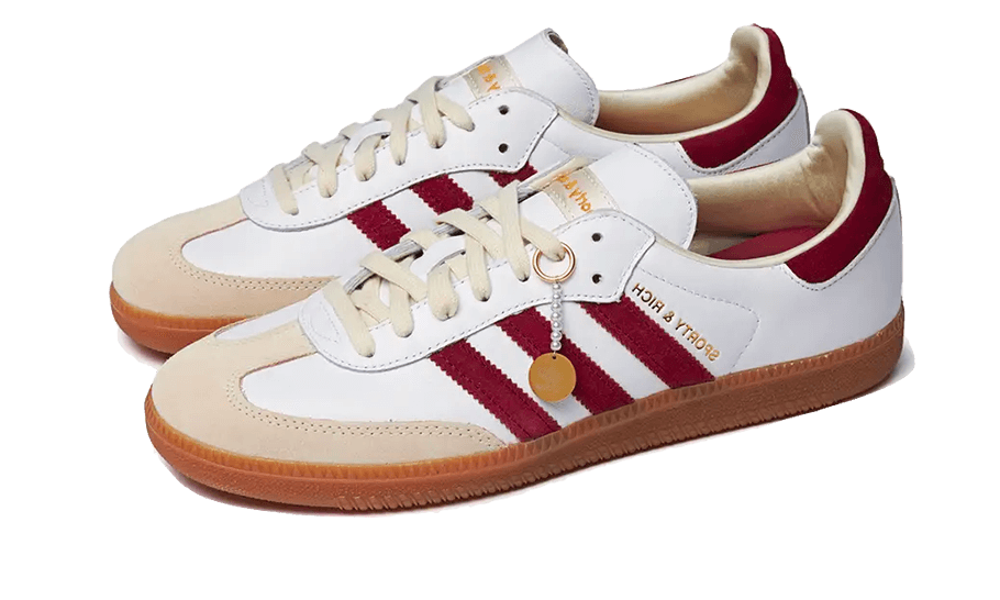 Adidas Samba OG Sporty & Rich White Core Burgundy - IF5660