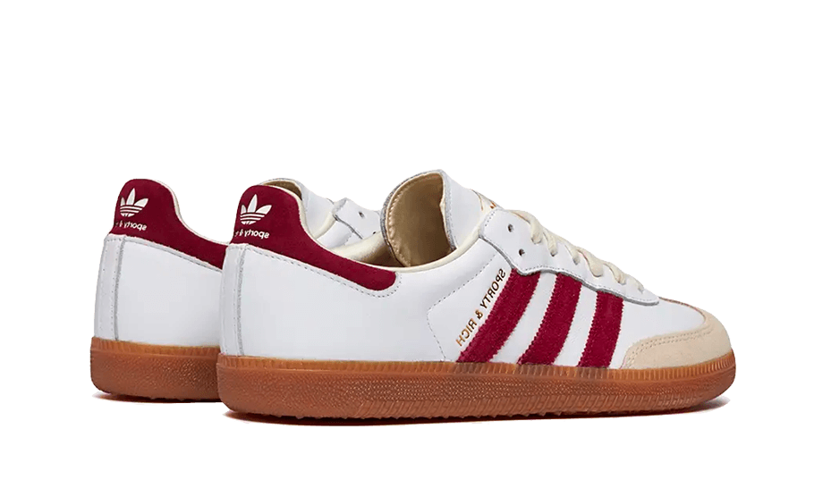 Adidas Samba OG Sporty & Rich White Core Burgundy - IF5660