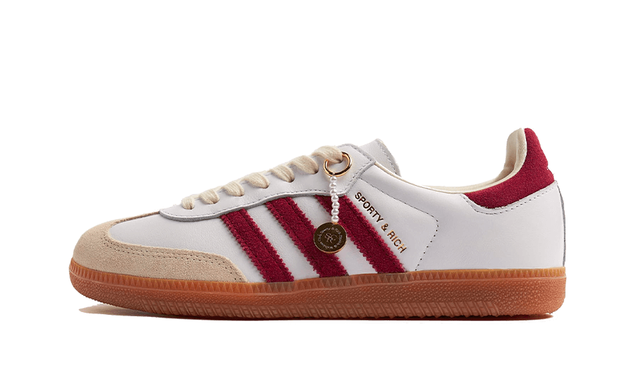 Adidas Samba OG Sporty & Rich White Core Burgundy - IF5660
