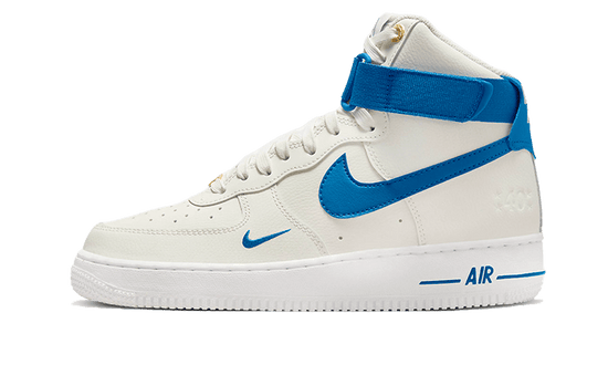 Nike Air Force 1 High 40th Anniversary White Blue - DQ7584-100