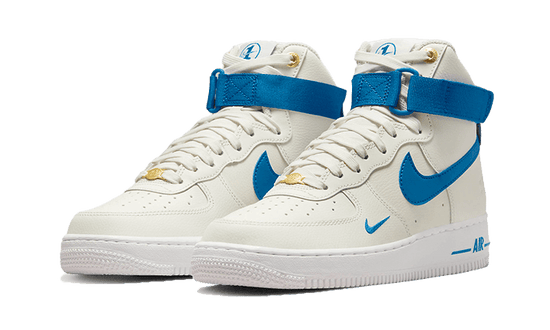 Nike Air Force 1 High 40th Anniversary White Blue - DQ7584-100
