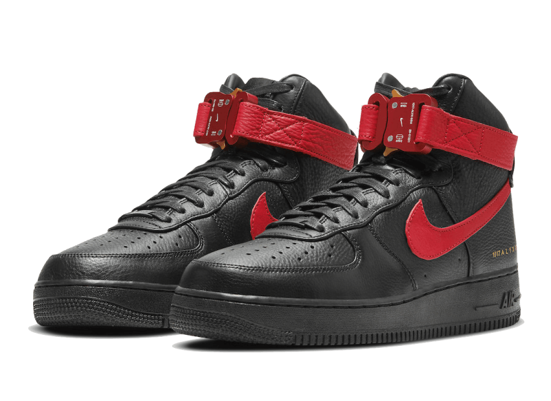 Nike Air Force 1 High Alyx Black University Red - CQ4018-004