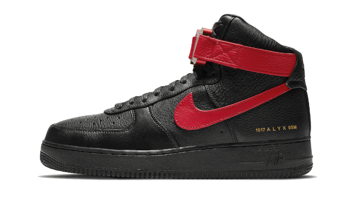 Nike Air Force 1 High Alyx Black University Red - CQ4018-004