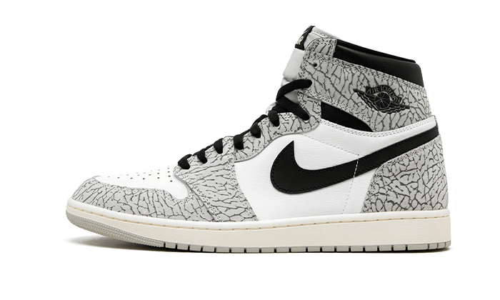 Air Jordan Air Jordan 1 Retro High OG White Cement - DZ5485-052 / FD1437-052