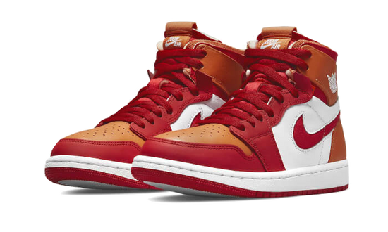 Air Jordan Air Jordan 1 High Zoom Air CMFT Fire Red Hot Curry - CT0979-603