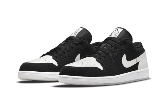 Air Jordan Air Jordan 1 Low Black White Diamond - DH6931-001