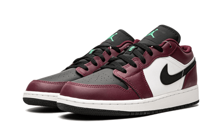 Air Jordan Air Jordan 1 Low SE Dark Beetroot Black Roma Green - DM0589-635