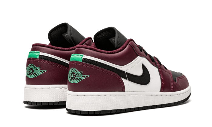 Air Jordan Air Jordan 1 Low SE Dark Beetroot Black Roma Green - DM0589-635