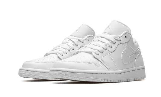 Air Jordan Air Jordan 1 Low Triple White Patent Swoosh (2022) - DV0990-111