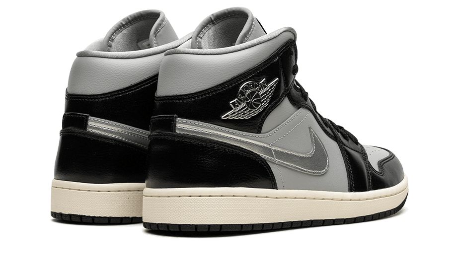 Air Jordan Air Jordan 1 Mid Black Chrome - FB9892-002