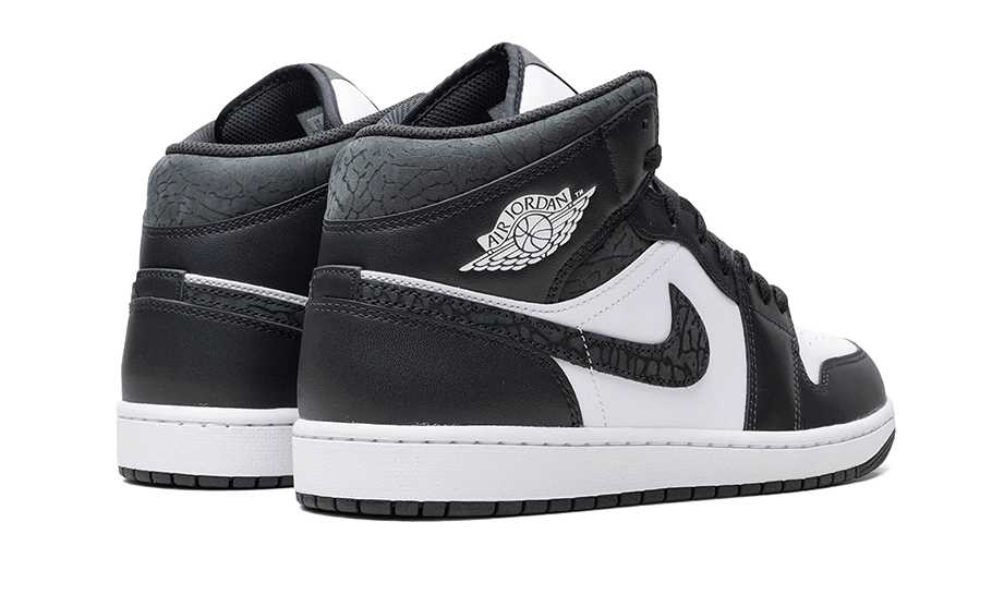 Air Jordan Air Jordan 1 Mid Black Elephant - FB9909-001 / FB9911-001