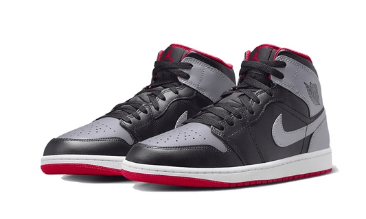 Air Jordan Air Jordan 1 Mid Black Grey Red - DQ8426-006