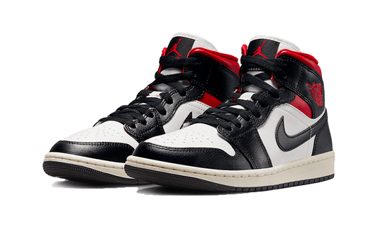 Air Jordan Air Jordan 1 Mid Black Gym Red - BQ6472-061