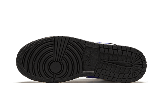 Air Jordan Air Jordan 1 Mid Black Racer Blue White - 554725-084