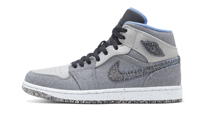 Air Jordan Air Jordan 1 Mid Crater Grey University Blue - DM3529-004