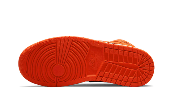 Air Jordan Air Jordan 1 Mid Orange Black - DM3381-600