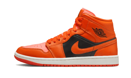 Air Jordan Air Jordan 1 Mid Orange Black - DM3381-600