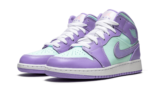 Air Jordan Air Jordan 1 Mid Purple Aqua - 554725-500