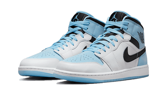 Air Jordan Air Jordan 1 Mid SE Ice Blue Black - DV1308-104 / DV1337-104