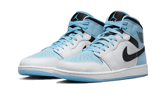 Air Jordan Air Jordan 1 Mid SE Ice Blue Black - DV1308-104 / DV1337-104