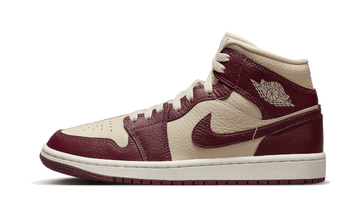 Air Jordan Air Jordan 1 Mid Split Beach Cherrywood Red - DR0501-200