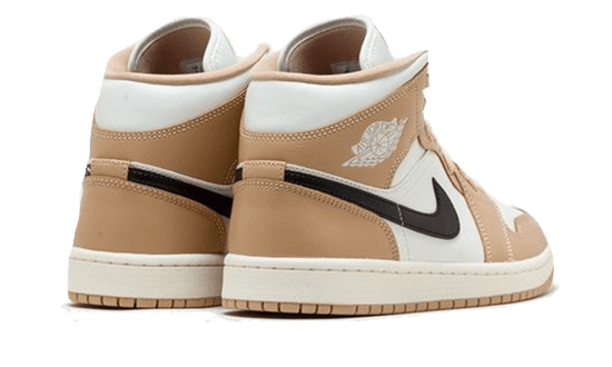 Air Jordan Air Jordan 1 Mid Tan Black - BQ6472-103
