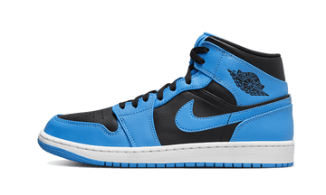 Air Jordan Air Jordan 1 Mid University Blue Black - DQ8426-401