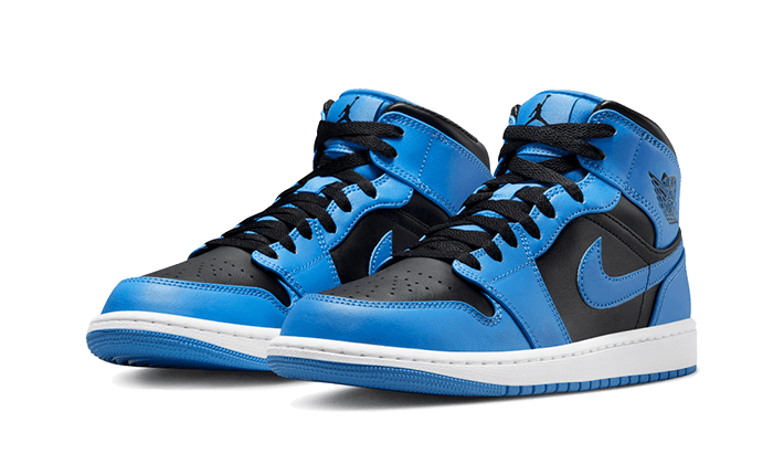 Air Jordan Air Jordan 1 Mid University Blue Black - DQ8426-401