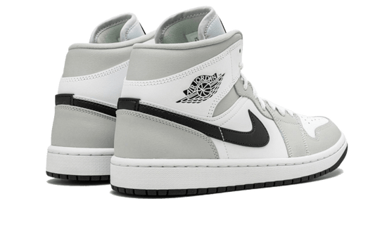 Air Jordan Air Jordan 1 Mid White Light Smoke Grey - BQ6472-015