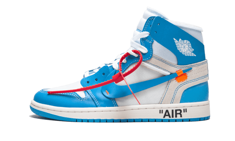 Air Jordan Air Jordan 1 Retro High Off-White University Blue - AQ0818-148