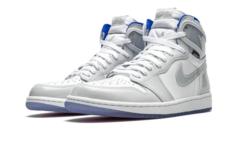 Air Jordan Air Jordan 1 Retro High Zoom White Racer Blue - CK6637-104