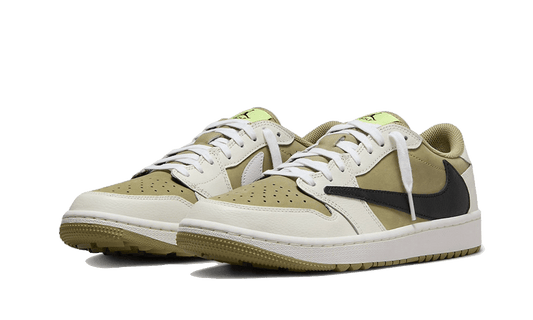 Air Jordan Air Jordan 1 Retro Low Golf Travis Scott Neutral Olive - FZ3124-200