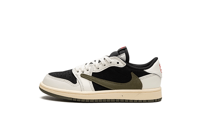 Air Jordan Air Jordan 1 Retro Low OG SP Travis Scott Olive Enfant (PS) - DZ5909-106