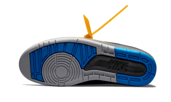 Air Jordan Air Jordan 2 Retro Low SP Off-White Black Blue - DJ4375-004