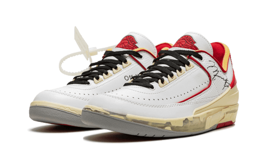 Air Jordan Air Jordan 2 Retro Low SP Off-White White Red - DJ4375-106