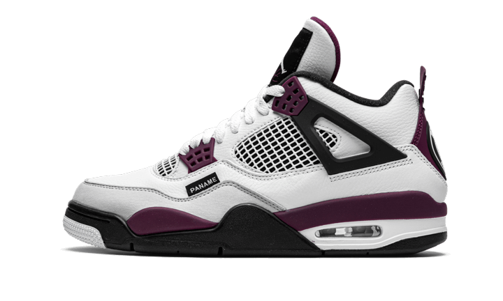 Air Jordan Air Jordan 4 PSG Neutral Grey Bordeaux - CZ5624-100 / CZ6509-100