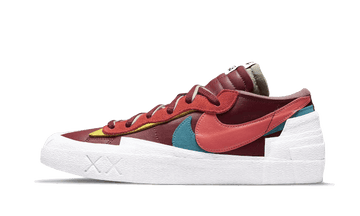 Nike Blazer Low Sacai Kaws Team Red - DM7901-600