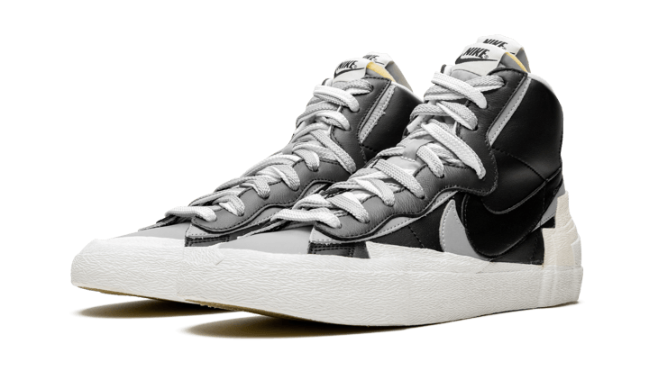 Nike Blazer Mid Sacai Black Grey - BV0072-002