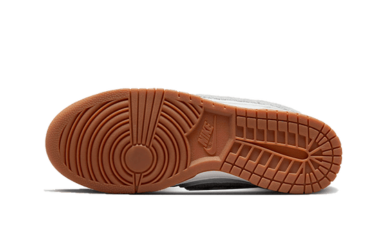 Nike Dunk High Retro Chenille Swoosh White Grey - DR8805-003