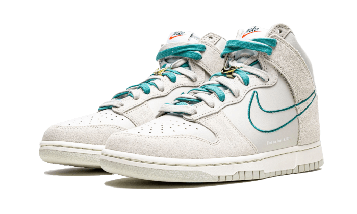 Nike Dunk High First Use Light Bone Green Noise - DH0960-001 / DD0733-001