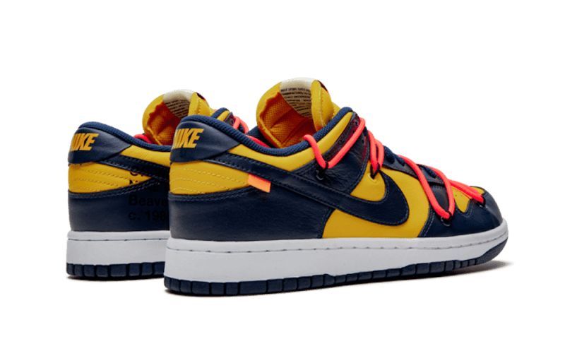 Nike Dunk Low Off-White Michigan - CT0856-700