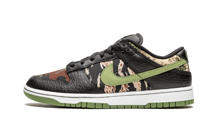 Nike Dunk Low SE Black Multi-Camo (Crazy Camo) - DH0957-001 / DB1909-001