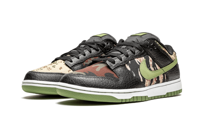 Nike Dunk Low SE Black Multi-Camo (Crazy Camo) - DH0957-001 / DB1909-001