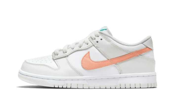 Nike Dunk Low White Bone Peach Aqua - CW1590-101