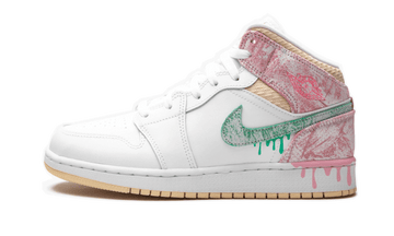 Air Jordan Air Jordan 1 Mid SE Paint Drip - DD1666-100