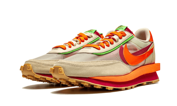 Nike LD Waffle Sacai Clot Net Orange Blaze - DH1347-100