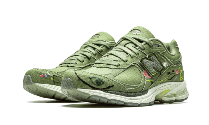 New Balance 2002R Bryant Giles Olive Green - M2002RAG