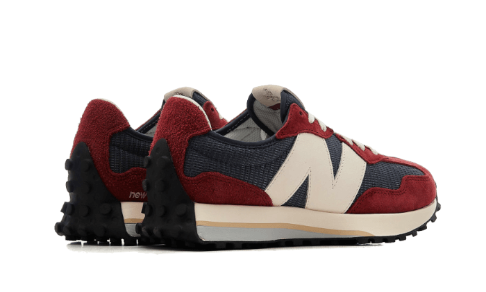 New Balance 327 Navy Blue Red White - MS327MR